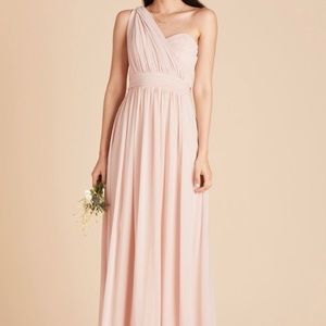 Birdy Grey blush pink convertible bridesmaid dress